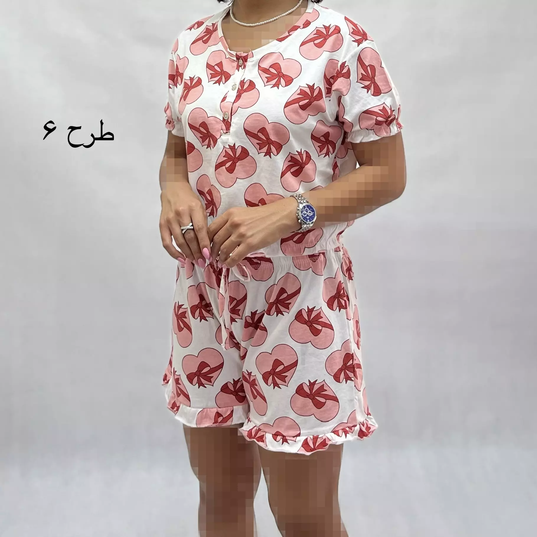 ست کراپ و شورتک چین 0081235718